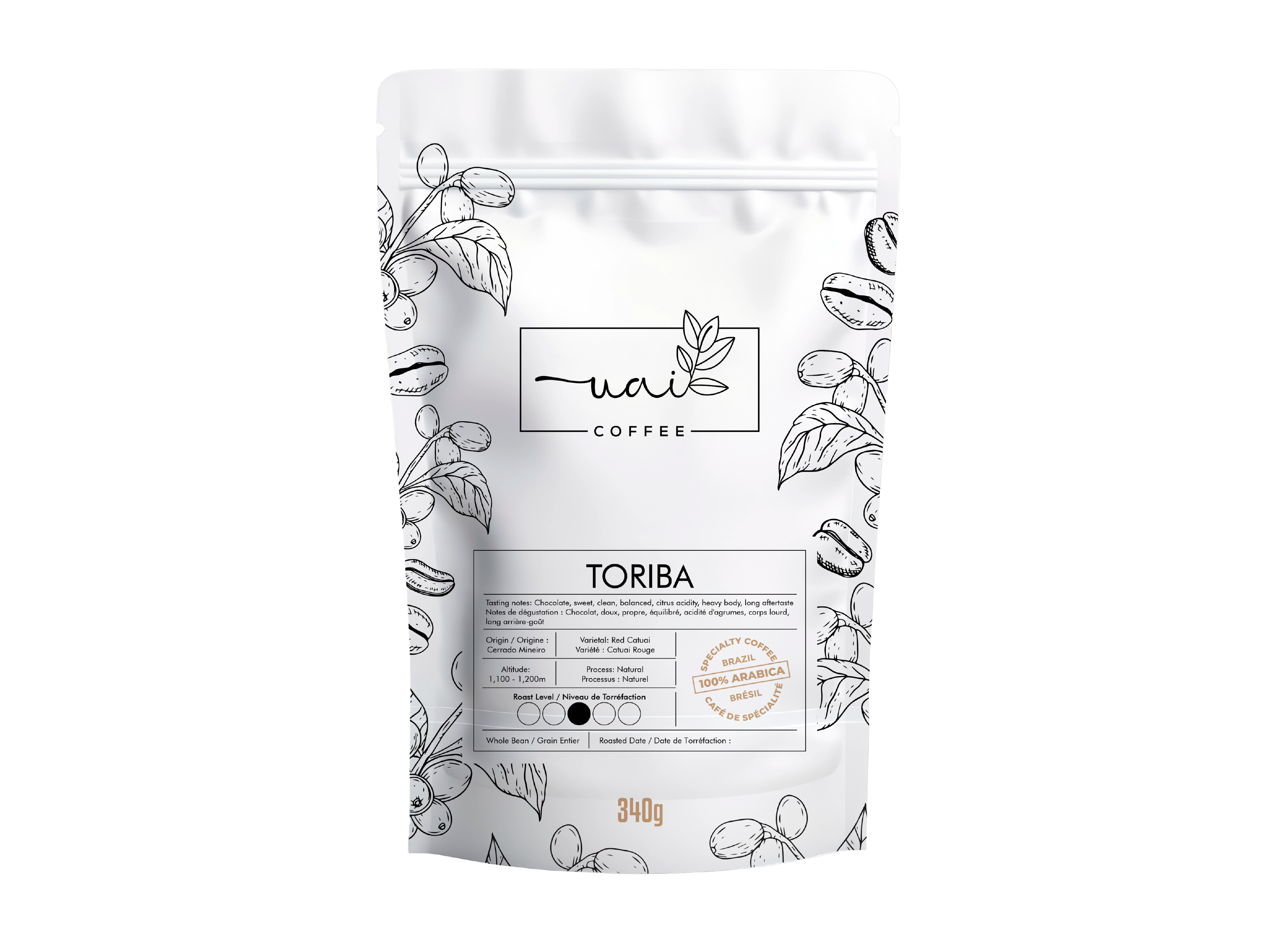 Uai Coffee Toriba Retail Bag