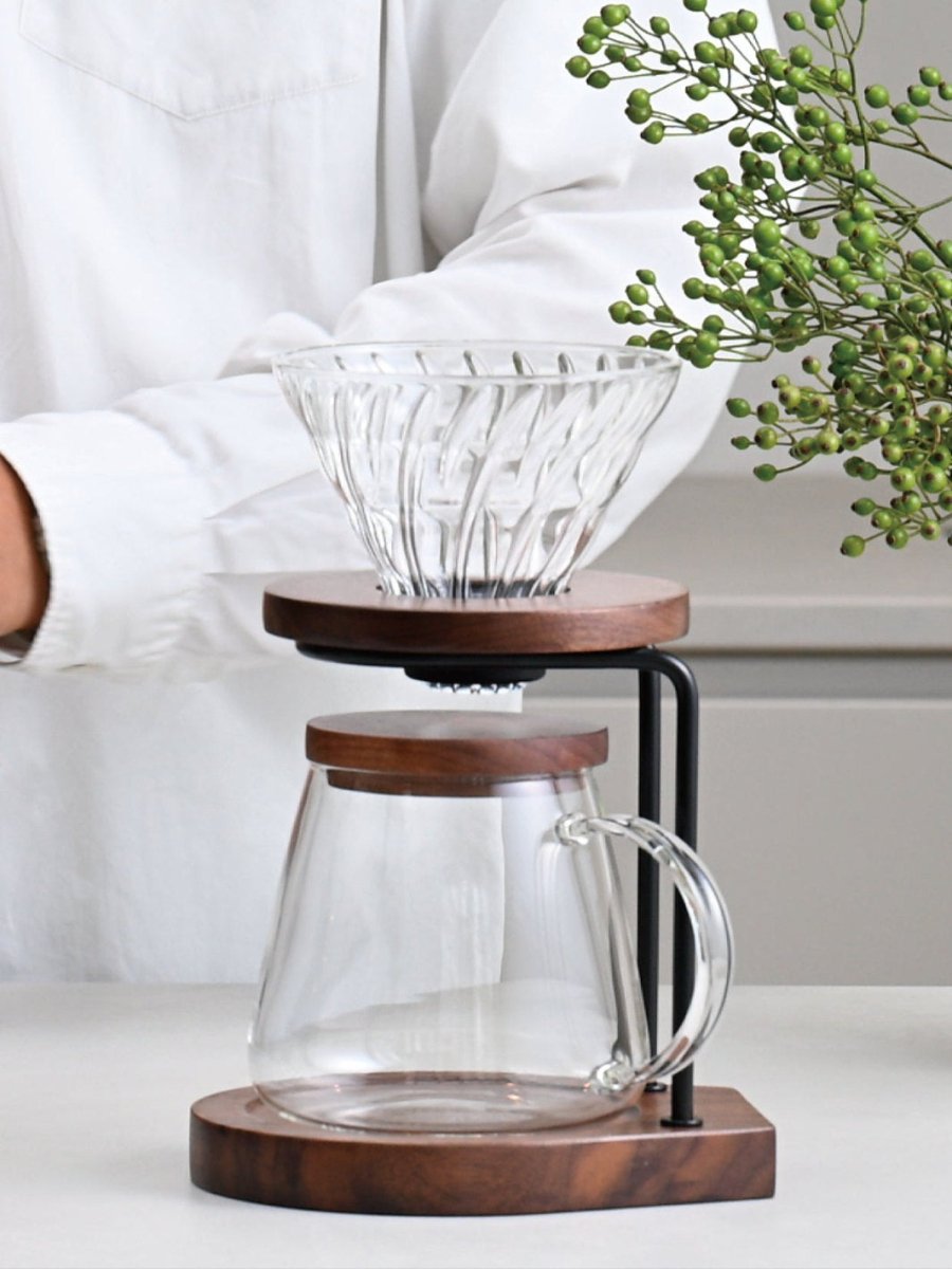 HARIO Drip Stand Set (Walnut) - Uai Coffee