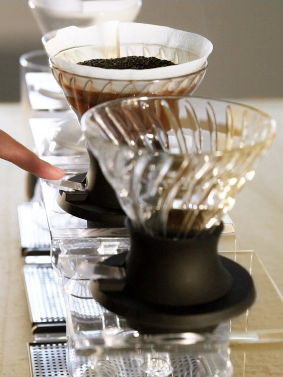 HARIO V60 - 02 SWITCH Immersion Dripper (200ml/6.76oz) (Glass) - Uai Coffee