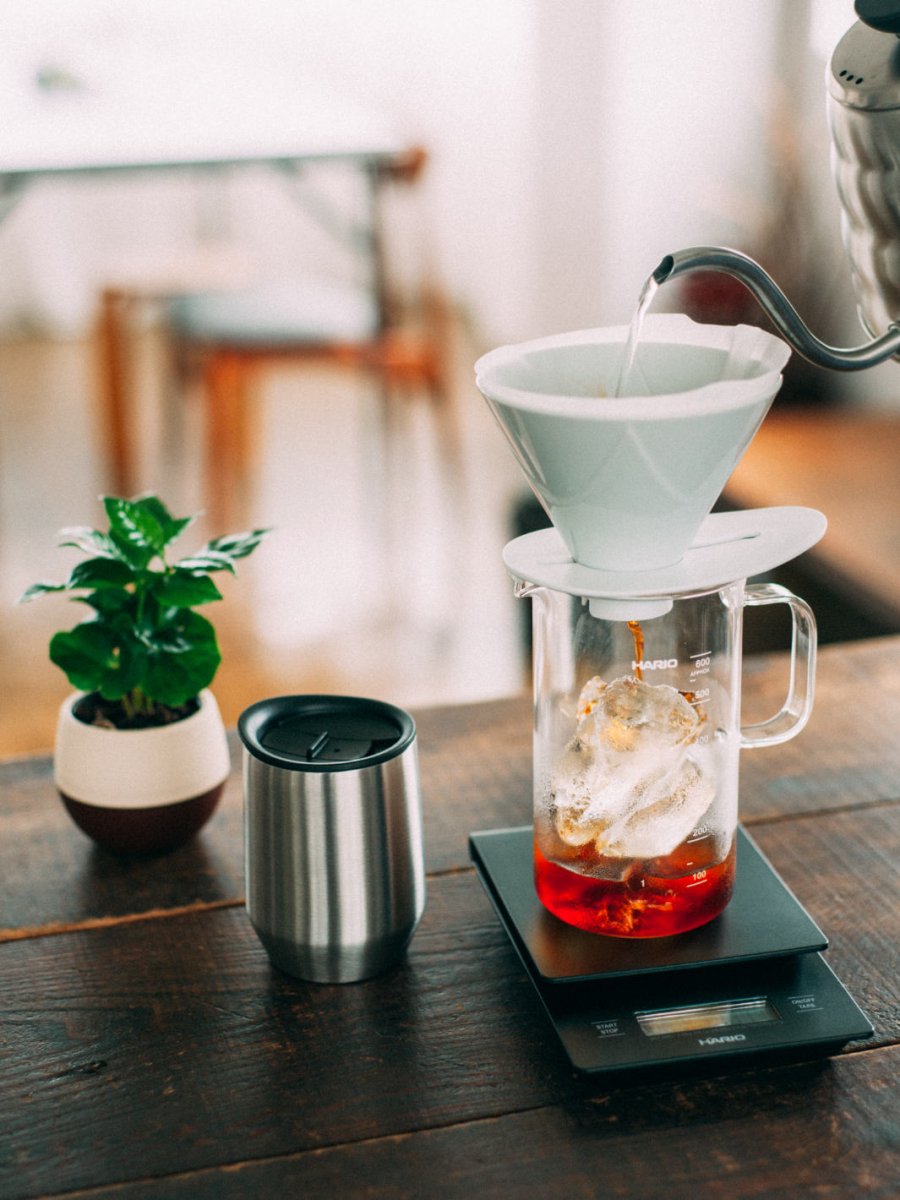 HARIO V60 Mugen Dripper Ceramic - Uai Coffee