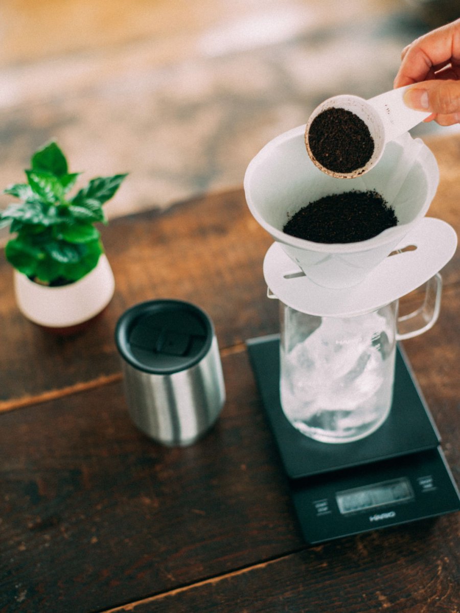 HARIO V60 Mugen Dripper Ceramic - Uai Coffee