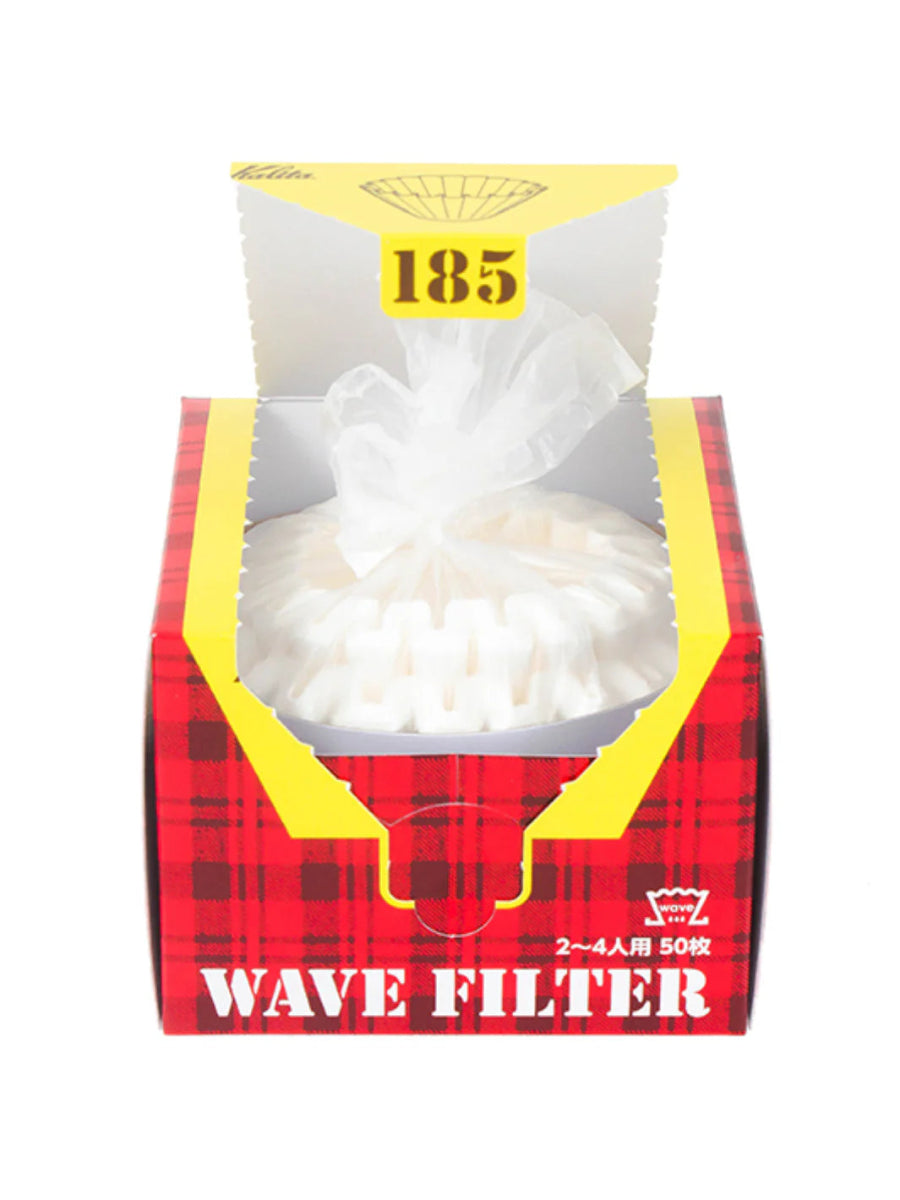 KALITA Wave 185 Filters (50 - Pack) - Uai Coffee