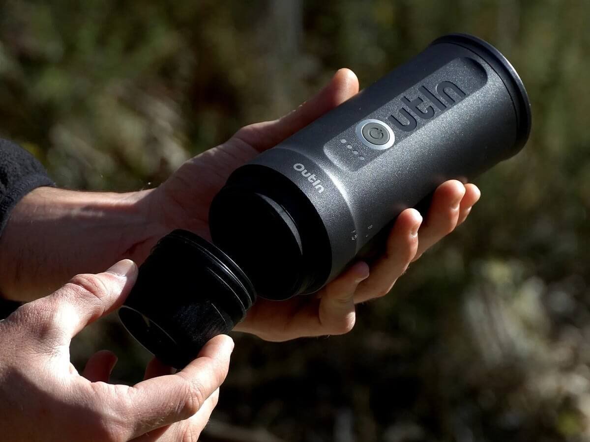 OUTIN Nano Portable Electric Espresso Machine (Lithium) - Uai Coffee