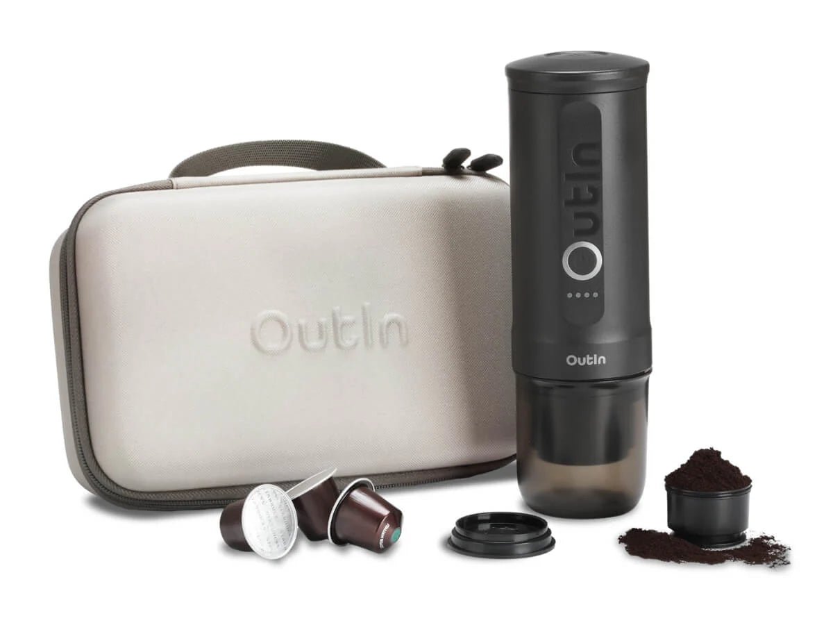 OUTIN Nano Traveller Espresso Gift Set (Lithium) - Uai Coffee