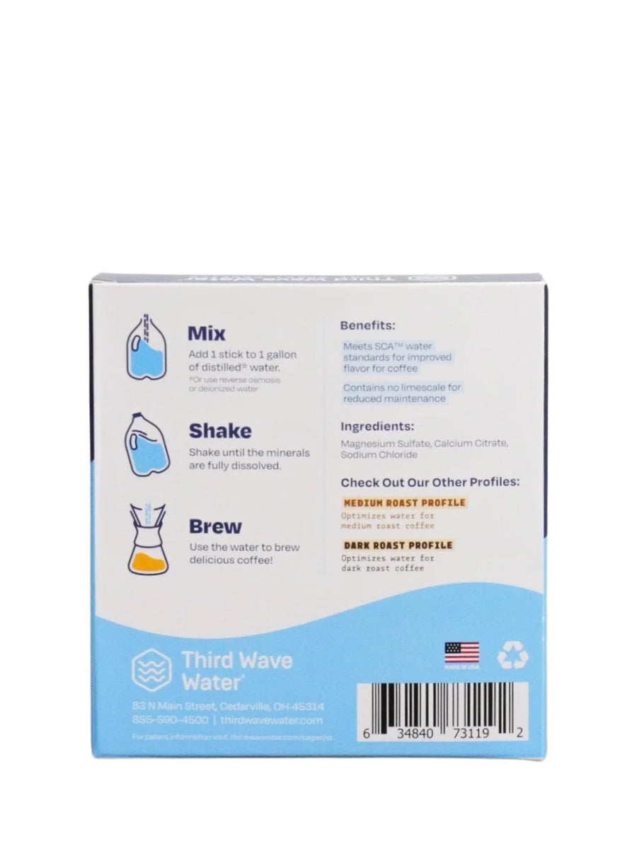 THIRD WAVE WATER Classic Light Roast Profile - Uai Coffee