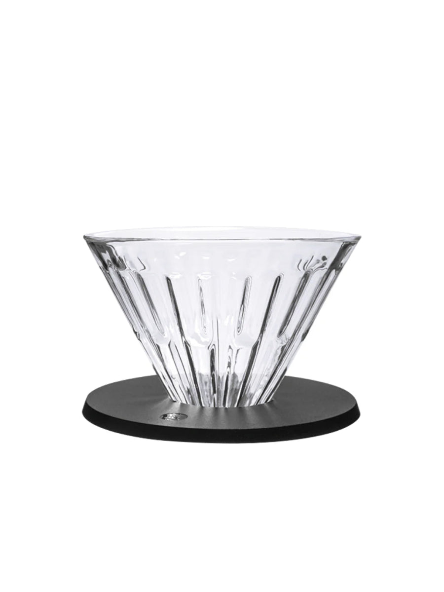 TIMEMORE Crystal Eye Glass Dripper with Holder - Uai Coffee
