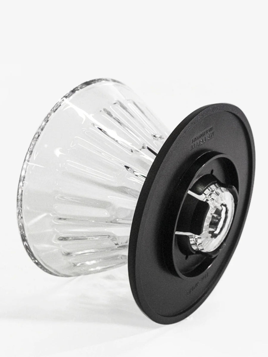 TIMEMORE Crystal Eye Glass Dripper with Holder - Uai Coffee