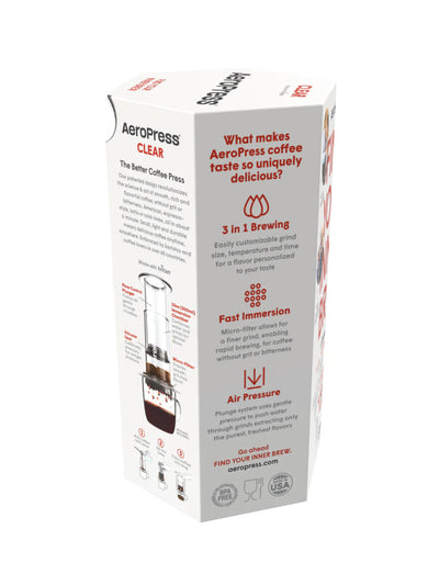 AeroPress Clear Coffee Maker - Uai Coffee