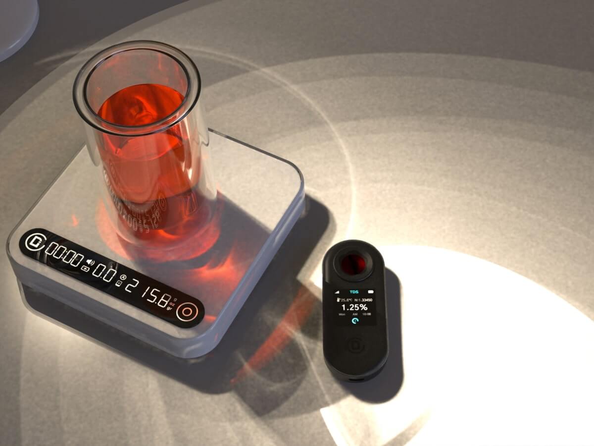 DiFluid Microbalance Scale - Uai Coffee