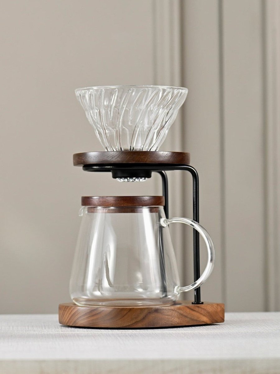 HARIO Coffee Server (600ml/20.29oz) (Walnut) - Uai Coffee