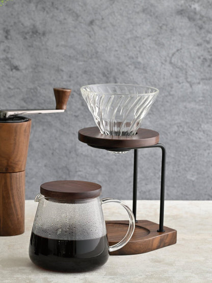 HARIO Drip Stand Set (Walnut) - Uai Coffee