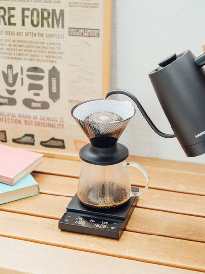 HARIO V60 - 02 NEO Dripper (Tritan) (Black) - Uai Coffee