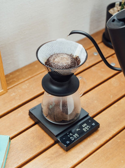 HARIO V60 - 02 NEO Dripper (Tritan) (Black) - Uai Coffee