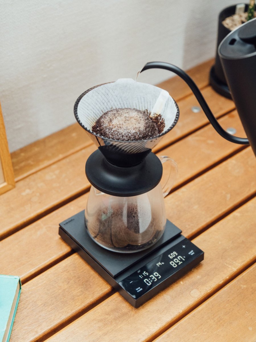HARIO V60 - 02 NEO Dripper (Tritan) (Black) - Uai Coffee