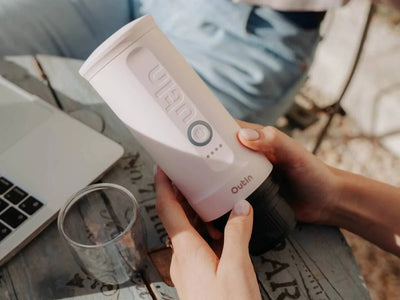 OUTIN Nano Portable Electric Espresso Machine - Rose Quartz (Lithium) - Uai Coffee