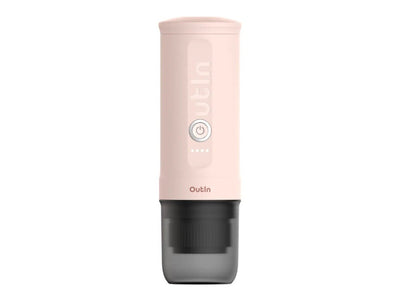 OUTIN Nano Portable Electric Espresso Machine - Rose Quartz (Lithium) - Uai Coffee
