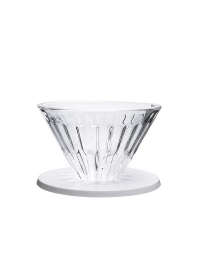 TIMEMORE Crystal Eye Glass Dripper with Holder - Uai Coffee